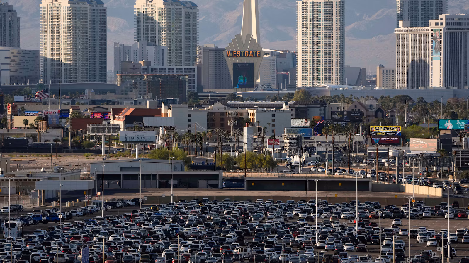 Private Jet Skids Off Runway at Las Vegas Airport